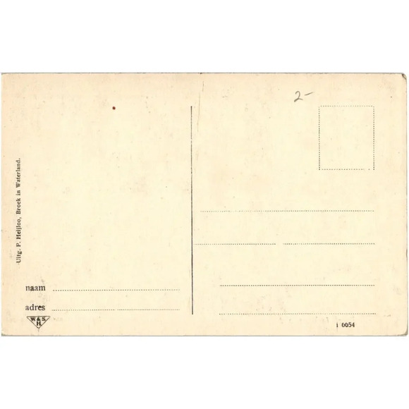 Broek in Waterland Interieur Kaasmakerij North Holland Netherlands Postcard - Picture 2 of 2